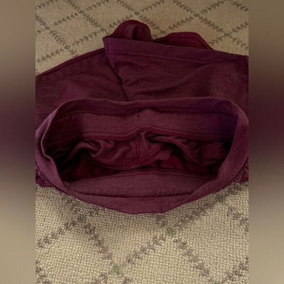 Lululemon softest Rene high rise shorts Goodnight Plum 4 - Picture 3 of 6